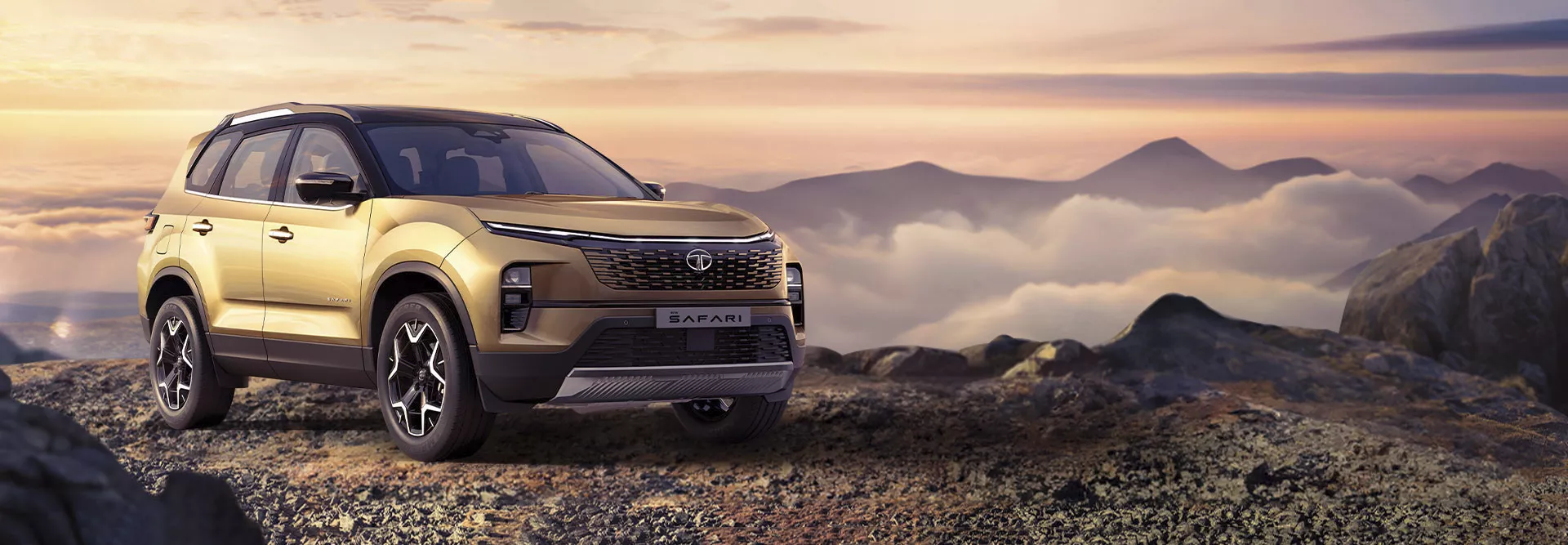 Royal Blue Tata Safari