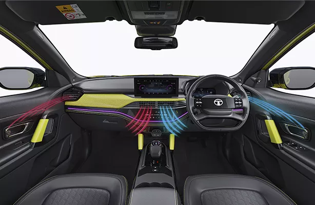 Tata HarrierVoice assisted Dual Zone Climate Control Tata HarrierVoice assisted Dual Zone Climate Control