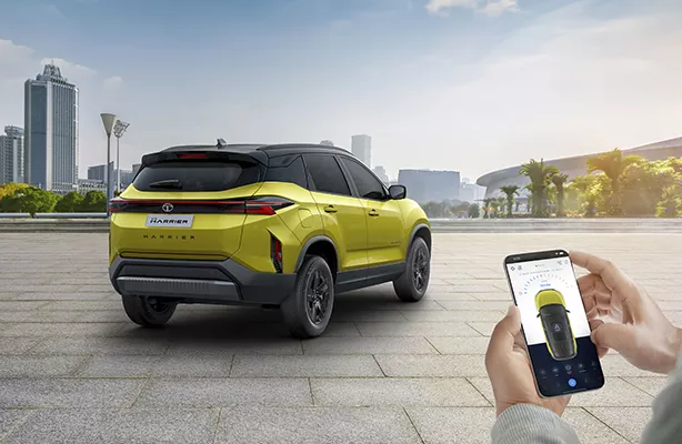 Tata Harrier Connected Vehicle Technology with iRA Tata Harrier Connected Vehicle Technology with iRA