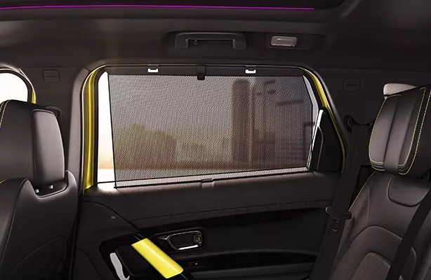 Tata Harrier Wide Rear Door Sunshades Tata Harrier Wide Rear Door Sunshades