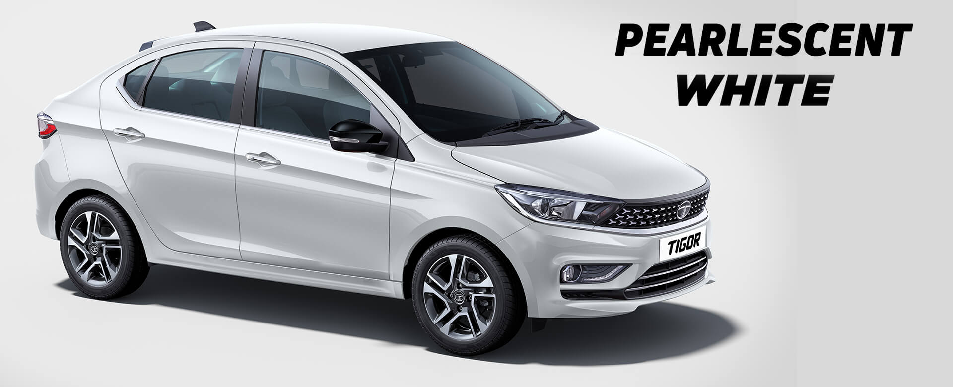 Tata Tigor Pearlescent-White