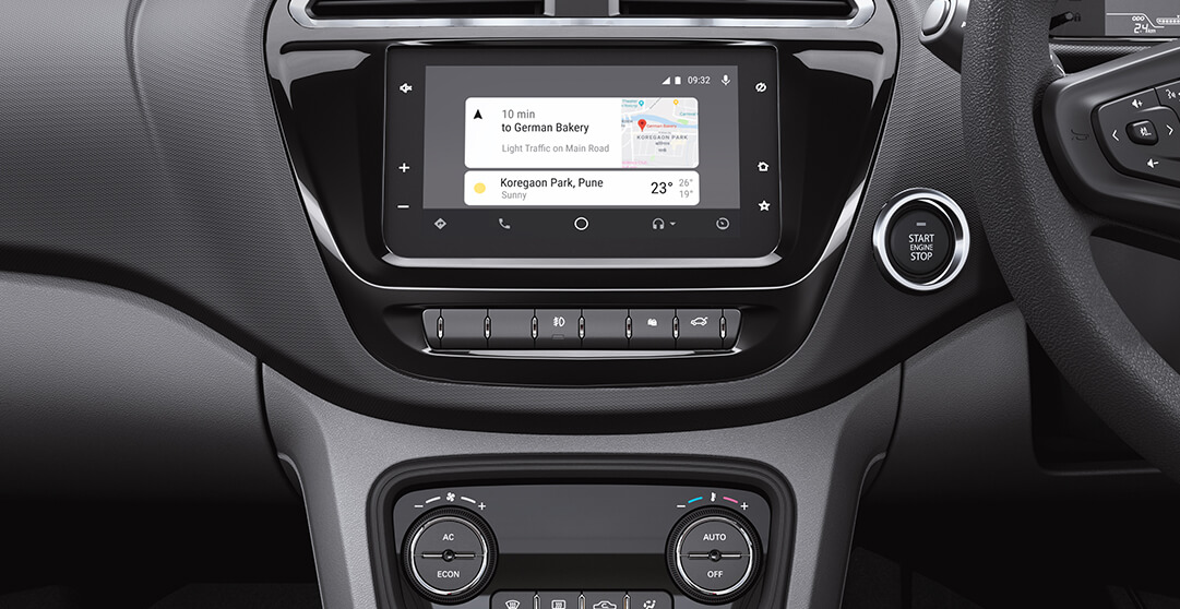 Tata Nexon Dashboard View