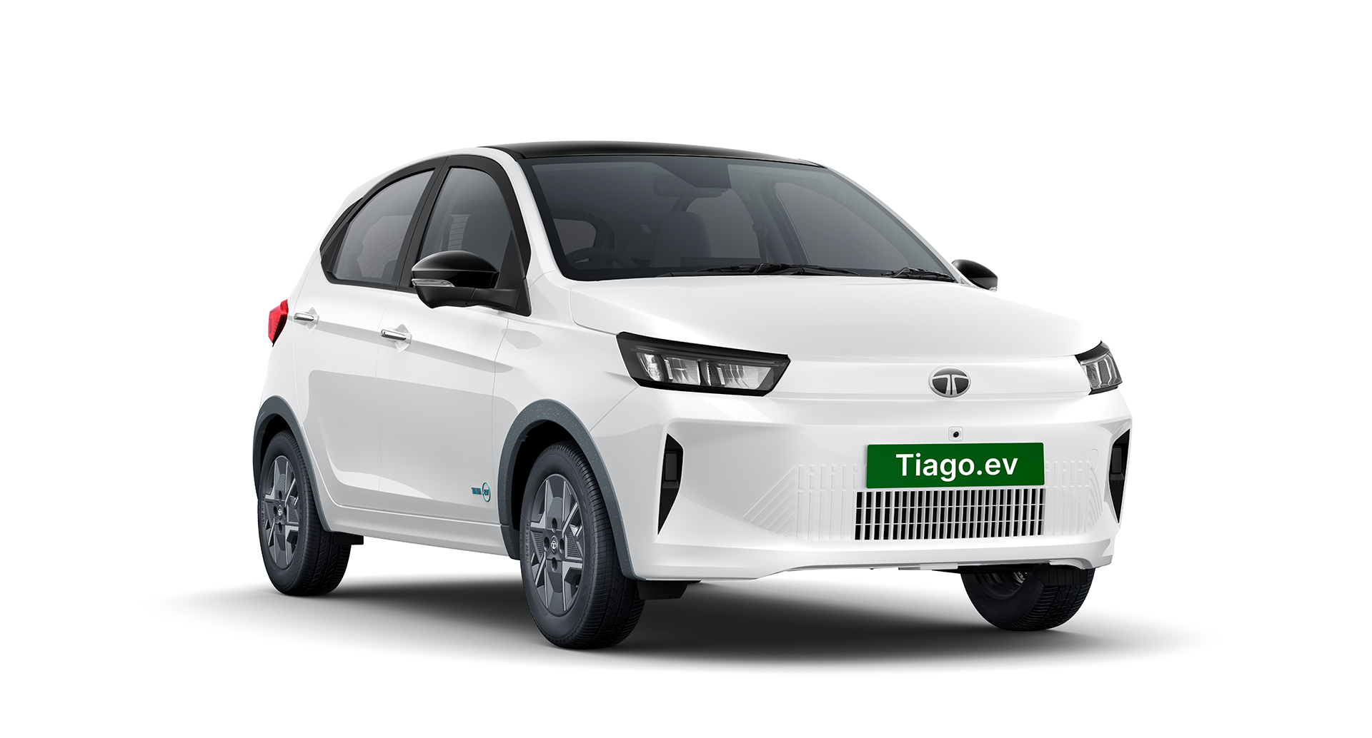 Tata Tiago.ev White Color Variant
