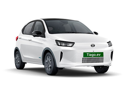 Tata Tiago.ev in white