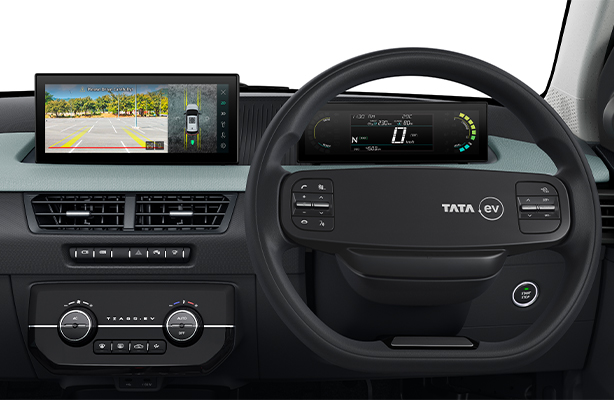 Tata Tiago.ev 10 Inch Infotainment 360 SVS Screen