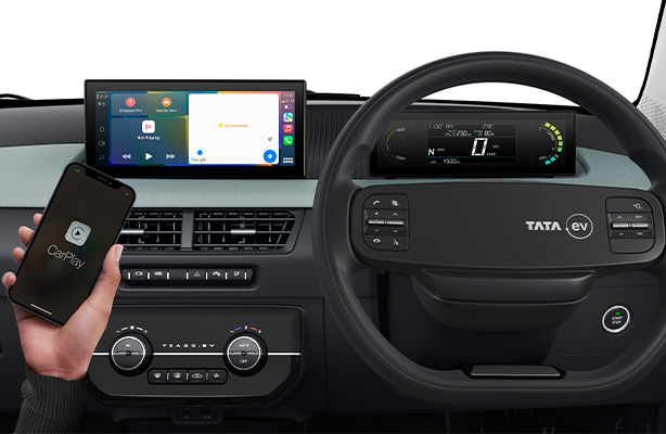 Tata Tiago.ev 10 Inch Infotainment Screen